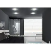 HELESTRA Cosi LED-taklampe, krom, 11x11 cm