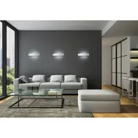 HELESTRA Yona – LED-vegglampe, hvit 27,5 cm