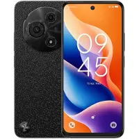 TCL 605 - 4G smarttelefon - dobbelt-SIM - RAM 8 GB / Internminne 256 GB - microSD slot - 6.7 - 1600 x 720 piksler (90 Hz) - 2x bakkameraer 50 MP - front camera 5 MP - obsidiansvart