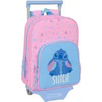 Safta Stitch Bright 10l 26x34x11 Cm Ryggsekk Med Hjul