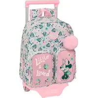 Safta Minnie Mouse Minty 10l 28x34x10 Cm Ryggsekk Med Hjul