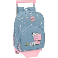 Safta Snoopy 10l 26x34x11 Cm Ryggsekk Med Hjul