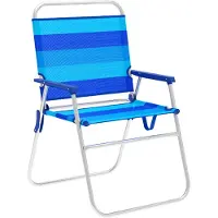 Marbueno 52x56x80 Cm Sammenleggbar Stol I Aluminium