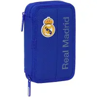 Safta Real Madrid 12.5x19.5x4 Cm Double Pennal