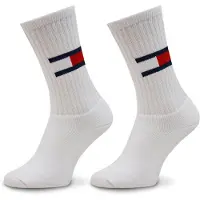 Tommy Hilfiger Sokker - 2-pack - Hvit - - 39/42 - Sokker