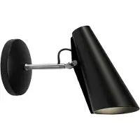 Northern Birdy vegglampe 31,5 cm svart/stål