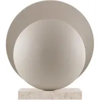Globen Lighting bordlampe ORBIT, beige, høyde 32 cm