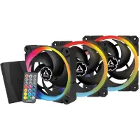 Arctic BioniX P120 A-RGB - Kabinettvifte - 120 mm (en pakke 3)