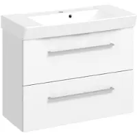 Dansani Møbelpakke Mido 82cm hvid m/vask