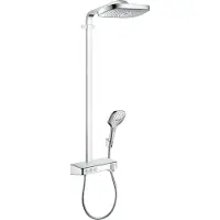 Hansgrohe RD Select E 300 3jet Showerpipe krom