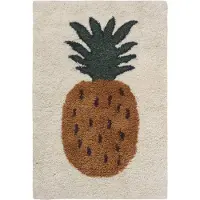 Ferm Living Teppe - Fruiticana - 80x120 - Ananas - - OneSize - Teppe