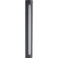 LINDBY LED-gatelampe Liravel, høyde 60 cm, antrasitt, IP65
