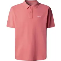 Pepe Jeans for man. PM5400087 Oscar coral polo shirt (XXL), Casual, Cotton, Short sleeve