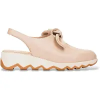 Wonders for woman. C-7602 Leather Shoes Simon02 beige (38), 3 to 5 cm, None, Casual