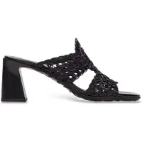 Hispanitas for woman. HV264792 Black Orchid Sandals (38), 5 to 8 cm, None, Casual, Party