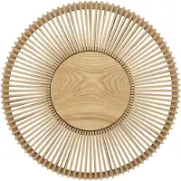 UMAGE Clava up vegglampe, Ø 49 cm, lyst tre