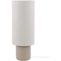 Globen Lighting gulvlampe Florian, hvit/beige, høyde 80 cm