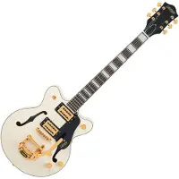 Gretsch G2655TG Streamliner Center Block Jr. Double-Cut with Bigsby LTD LRL Vintage White
