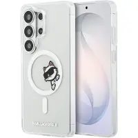 Karl Lagerfeld Samsung Galaxy S26 Ultra IML Choupette Peekaboo Logo magnetisk-deksel - gjennomsiktig