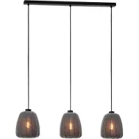 Eglo BARLASTON langbordslampe 3L E27 sort/grå