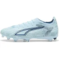 Puma ULTRA 6 PRO FG Football Boots Unisex, Shoes, Icy Blue/White/Blue Jewel, 41