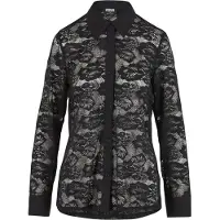 Urban Classics Lace Langermet Bluse