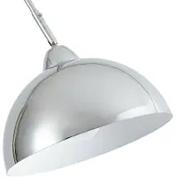 LINDBY gulvlampe Tonka, krom, metall/marmor, 185 cm, E27
