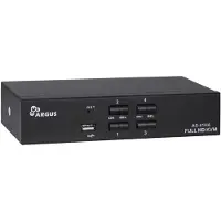 Inter-Tech Argus KVM AS-41HA - KVM / lydsvitsj - 4 x KVM/lyd - stasjonær