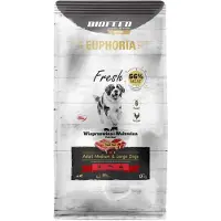 Biofeed Euphoria Fresh Hundefôr For Voksne Medium Og Store Hunder Med Svin Og Oksekjøtt 12kg