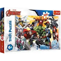 Trefl The power of the Avengers, 100 stykker, Tegneserier, 6 år