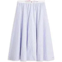 Tommy Hilfiger Poplin Branded Midiskjørt