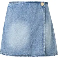 Armani Exchange for woman. XW002265AF21338MB001 Blue lyocell shorts (S), Casual, Cotton, Denim