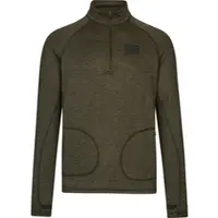 Seeland Peak Half Zip Herre Pine green melange, L