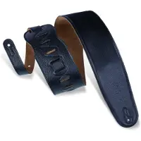 Levys Leathers M4GF Garment Leather Strap w/ Thong Black