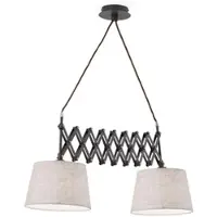 Orion Hengelampe Factory med trekkspill, 2 lyskilder