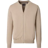 Casamoda Vest Zip Beige Størrese