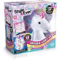 Style 4 Ever Gjør-det-selv Lampe - 13 cm - Kawaii - Light-Opp Un - - OneSize - Lampe