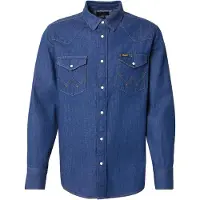 Wrangler Western Skjorte Med Lange Ermer
