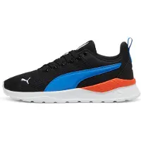 Puma Anzarun Lite Sneakers Youth, Shoes, Black/Hyperlink Blue/White, 38.5
