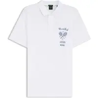 BOSS Member Mesh 10278641 Green Kortermet Poloskjorte