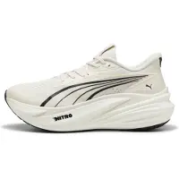 Puma MagMax NITRO 2 Running Shoes Men, Sport, Warm White/Black, 46