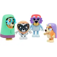 Moose Bluey Bestemødre Figurer 4-pakning
