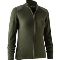 Deerhunter Lady Darlington Knit Cardigan Green Melange 38