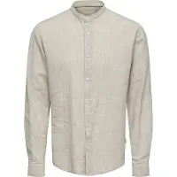 Only & Sons Mao Collar & Sons Onscaiden Skjorte Med Lange Ermer