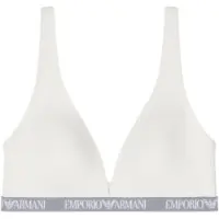Emporio Armani for woman. EW000436_AF19026 Logo Band Bra white (XS), Homewear, Cotton