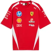 Puma Scuderia Ferrari HP Replica Drivers Tee Unisex, Motorsport, Red, XXL
