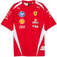Puma Sf Ferrari Drivers Replica Kortarmet T-skjorte
