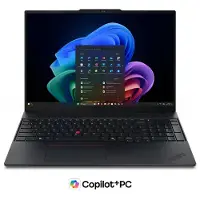 Lenovo ThinkPad E16 Gen 3 Intel Core Ultra 7 256V Processor LPE-cores up to 3.70 GHz P-cores up to 4.80 GHz , 16 GB MOP, Windows 11 Home 64, 256 GB SSD M.2 2242 PCIe Gen4 TLC Opal - 22AYCTO1WWNO1