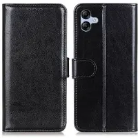 Mtp Products Samsung Galaxy A05 Lommebok-deksel med Magnetisk Lukning - Svart