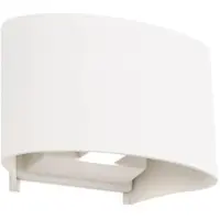 Orion Greta utendørs LED-vegglampe, up/down, hvit